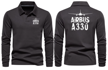 AIRBUS A330 LONG SLEEVE POLO